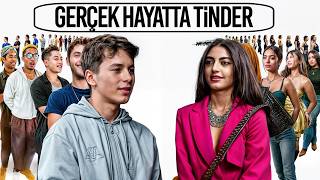 20 KADIN VS 20 ERKEK  GERÇEK HAYATTA TİNDER 2 SPEED DATE [upl. by Tilford137]