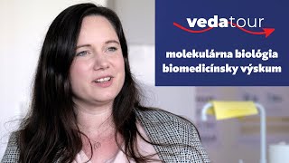 Molekulárna biológia a biomedicínsky výskum  Barbara Šalingová  Vedatour UNIBA [upl. by Spanos]