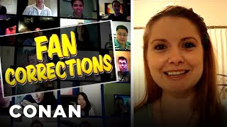 Fan Correction Thats Not How You Say quotJuggernautquot  CONAN on TBS [upl. by Sabian]