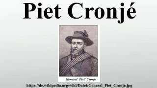 Piet Cronjé [upl. by Eissolf]