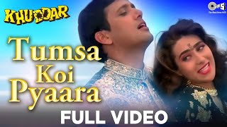 Tumsa Koi Pyaara  Khuddar  Govinda amp Karisma Kapoor  Kumar Sanu amp Alka Yagnik [upl. by Kone99]