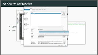 ZYNQ Ultrascale and PetaLinux part 16 Qt Creator for ARM target [upl. by Nyrek417]