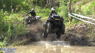 ATV Off road mud race in off road event Ridala 2017 [upl. by Cirnek792]