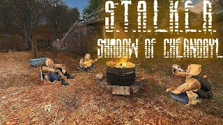 ЛЕТНИЕ ВЕЧЕРА ПОД ГИТАРУ и АМОГУС ♦ Among Us ♦ STALKER Shadow of Chernobyl ♦ Прохождение игр [upl. by Cowden]