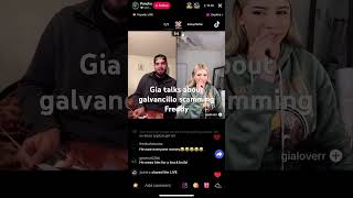 Gia talks about Galvancillo scamming Freddylsx [upl. by Haldas]