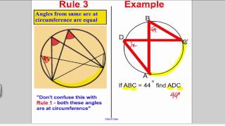 Circle Theorems  GCSE Maths Higher [upl. by Yerffe]