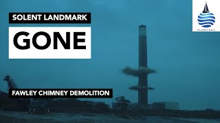 Fawley chimney demolition [upl. by Uwton69]