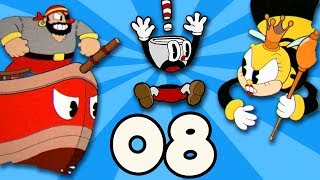 ABEILLE CONTRE PIRATE Lets Play Cuphead 812 [upl. by Tiphany]