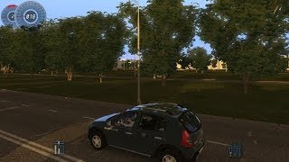 City Car Driving 133 Renault Sandero Stepway 1080p [upl. by Shani754]