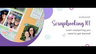 Scrapbooking for Beginners Class Learn How To Create Stunning Scrapbooks [upl. by Bobbie]