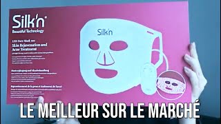 JE TEST LE MASQUE LED SILKN le meilleur rapport qualitéprix [upl. by Eirojam]