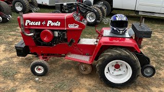 Hoosktown fair 2024 garden tractor pull [upl. by Rotkiv386]