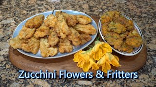 Italian Grandma Makes Zucchini Flowers amp Fritters [upl. by Dietsche765]