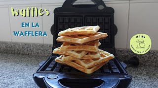 Cómo Usar La WAFFLERA  Waffles dulcessalados [upl. by Magnus]