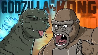 How quotGODZILLA VS KONGquot Should Have Ended  Cartoon [upl. by Bentlee]