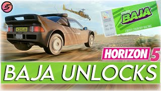 FH5 BAJA Expedition ALL Accolades Barn Find RUMOR Unlock Player House Forza Horizon 5 [upl. by Bertrand]