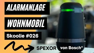 Mobile Alarmanlage für Wohnmobil oder Wohnwagen  der Spexor von Bosch [upl. by Yot]