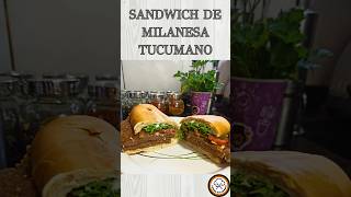 RECETA SANDWICH DE MILANESA TUCUMANOEL VERDADERO [upl. by Ynos]