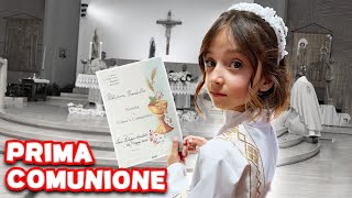 LA PRIMA COMUNIONE DI FIGLIACHIARA LA FESTA CON TUTTI I NOSTRI AMICI [upl. by Good]