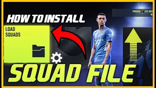 How To Apply Squad update FILES In All FIFA Games Offline [upl. by Ahsikat]