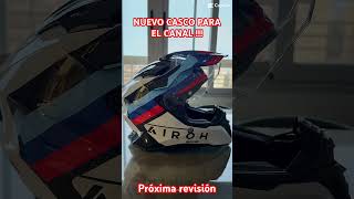 Airoh commander 2 nuevo casco para el canal  airoh commander new helmet [upl. by Yovonnda]