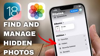 How to Find and Manage Hidden Photos on iOS 18 [upl. by Selrahc464]