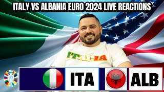 Italy vs Albania EURO 2024 Live Reactions [upl. by Tibbitts]