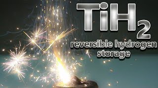 TiH2 Titanium II hydride Solid hydrogen solution [upl. by Eilloh332]