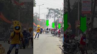 😱 Bunny🐰 Halmat 🔥 funny reaction shorts india viral skating publicreaction bunnyhelmet road [upl. by Olen470]