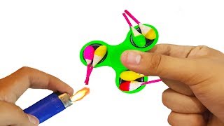 FIDGET SPINNER Potenciado Por Chispitas de Cebollitas Cohetes Mexicanos [upl. by Ragucci]