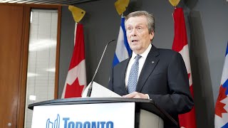 John Tory still hasnt formally resigned as mayor of Toronto [upl. by Adyol971]