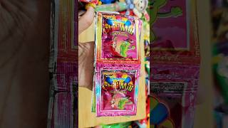 Chili Mili fruit chooran ASMR triggers ASMR candy Unwrapping Sounds tasty triggers shorts [upl. by Sirtemed854]