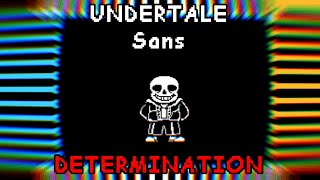 UNDERTALE DETERMINATION sans fight by magma bites [upl. by Llet]