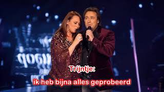 Marco Borsato amp Trijntje Oosterhuis  Wereld Zonder Jou  Karaoke [upl. by Nabois956]