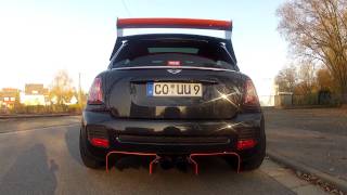 Sound Test GoPro Hero 2 HD MINI JCW R56 Exhaust sound [upl. by Anitsej]