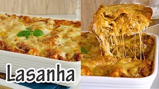 LASANHA à bolonhesa I Receitas e Temperos [upl. by Icats]