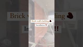 Brick cladding installation AR Associates [upl. by Rekoob52]