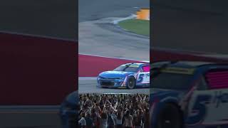 Kyle Larson wins Charlotte ￼Roval larson goat nascar [upl. by Ecnaled]