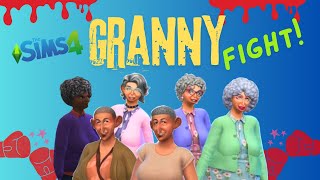 Sims 4 but I made Grannies fight to death  Life Tragedies amp Extreme Violence Mods [upl. by Egdirdle]