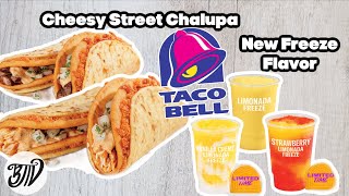 New Cheesy Street Chalupas TacoBell [upl. by Izak]