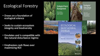 Ecological Silviculture for Restoration amp Adaptation in Int W Conifer Ecosystems  Jan 19 2024 [upl. by Icam]