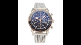 Breitling Superocean Heritage Pre Owned Watch Ref U13313 [upl. by Ruggiero50]