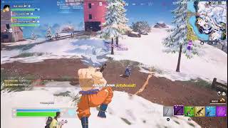 Fortnite x Goku Kamehameha Kills in the Battle Royale [upl. by Aeslahc]