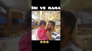 Ini and harshath mama 😂😂😂 gokuvlogs vjsiddhuvlogs comedy harshathkhan trending inivlog vj [upl. by Herrle938]