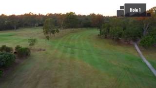 Oxley Golf Club  Hole 1 [upl. by Dang270]