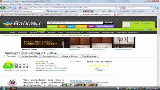 como usar o Auslogics Disk Defrag [upl. by Gladine810]