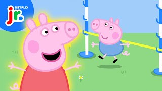 Playtime with Peppa 🐷☀️ Peppa Pig Compilation  Netflix Jr [upl. by Inama]