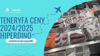 Teneryfa ceny 2024 Market HiperDino [upl. by Notwal384]