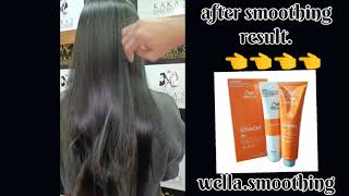 Permanent Hair straightening using Matrix Product  beautician course day 119 [upl. by Hobart]