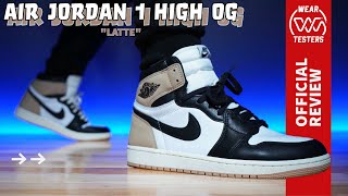 The Air Jordan 1 High OG Latte Are Super Nice [upl. by Adnale]